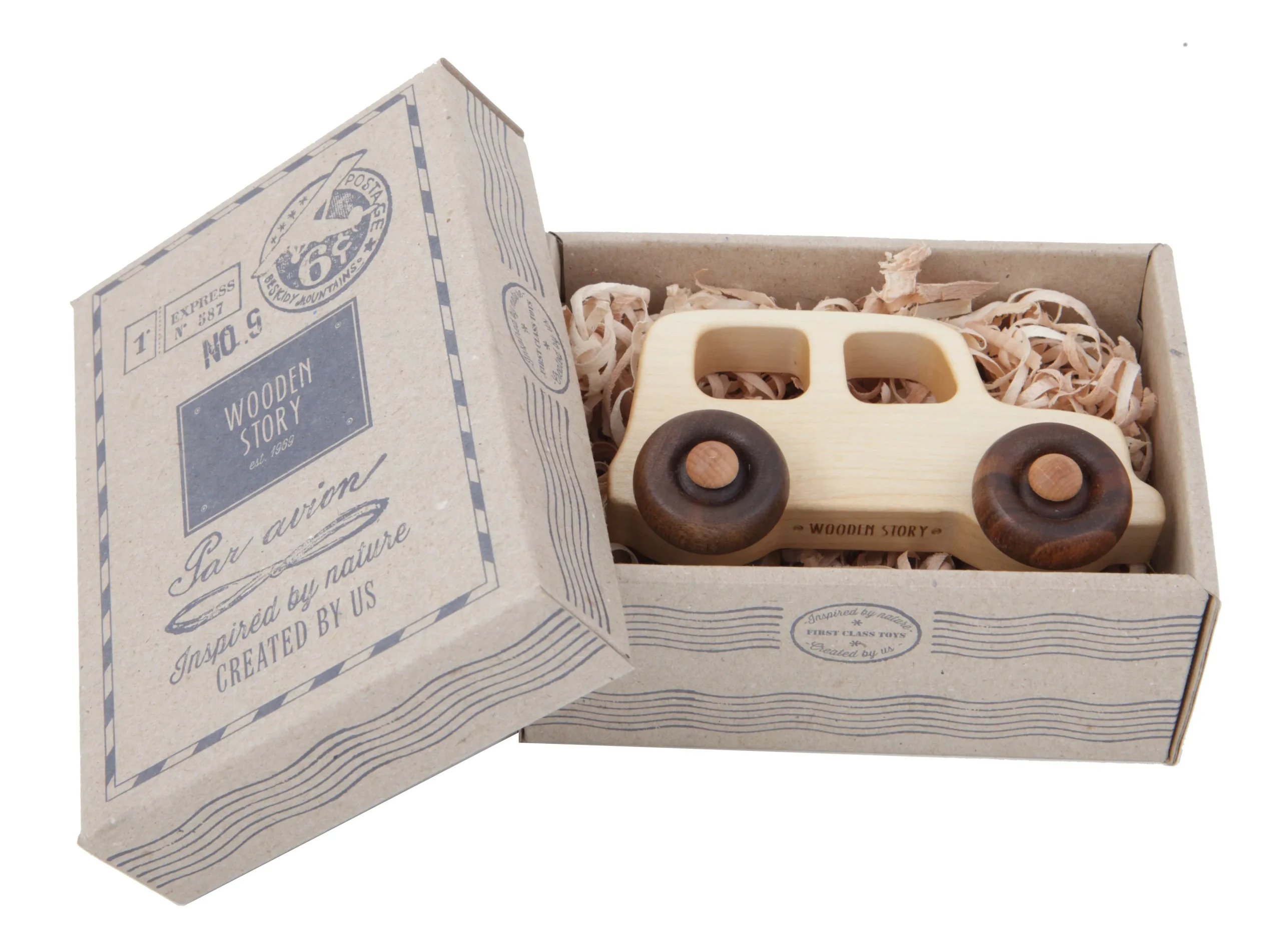 Voiture en bois - Jeep - Wooden Story – Image 2