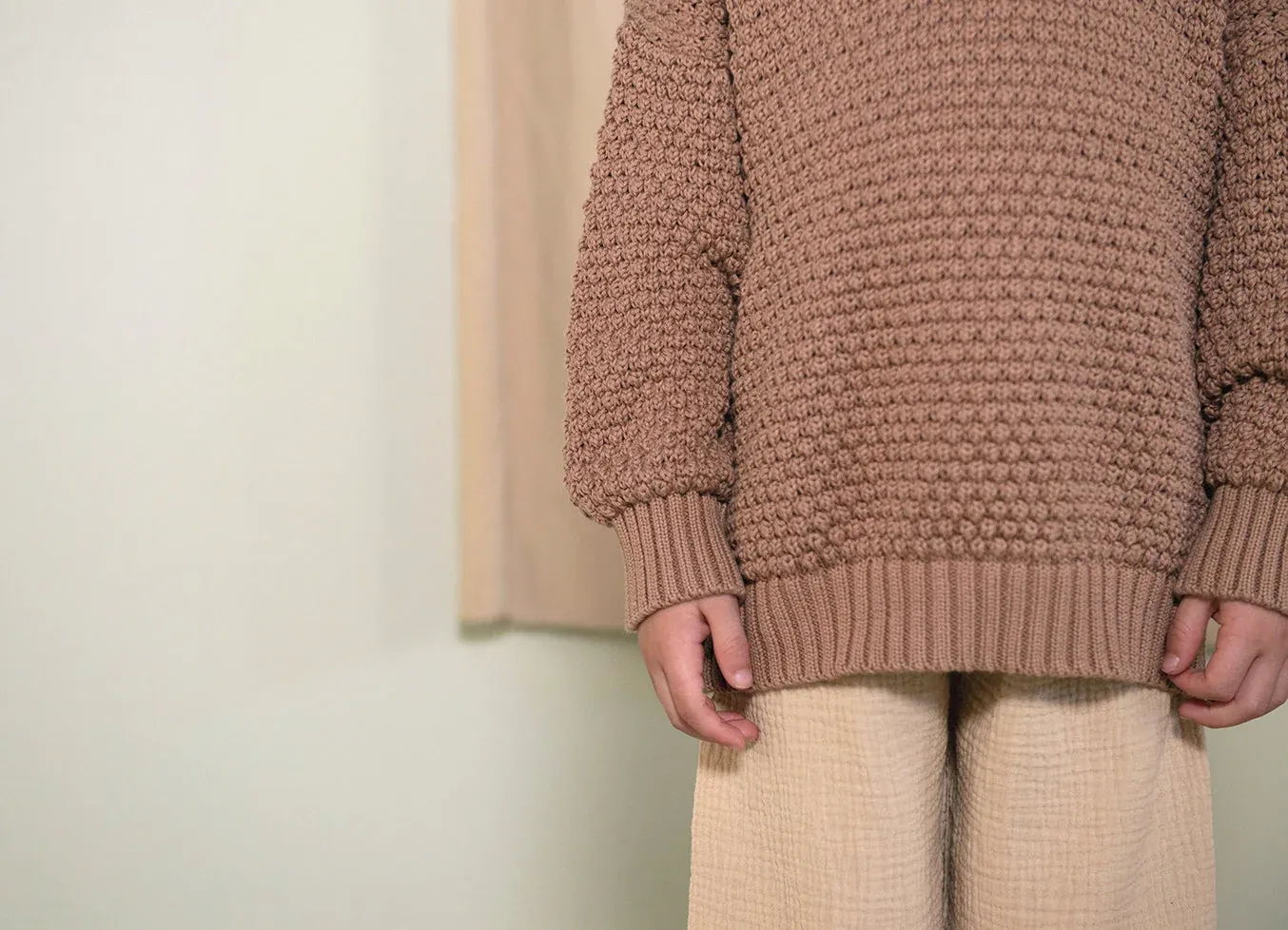 Pull en maille Tur - Rose - Nixnut – Image 3