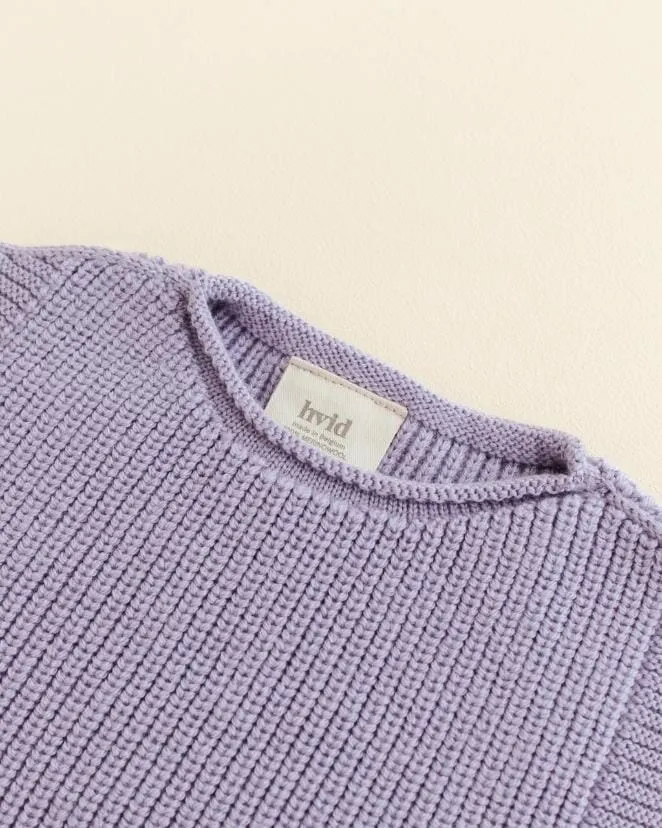Cardigan Harvey - Lilas - Hvid – Image 3