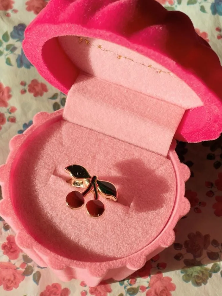 Boîte à bagues - Cerise - Konges Slojd – Image 2