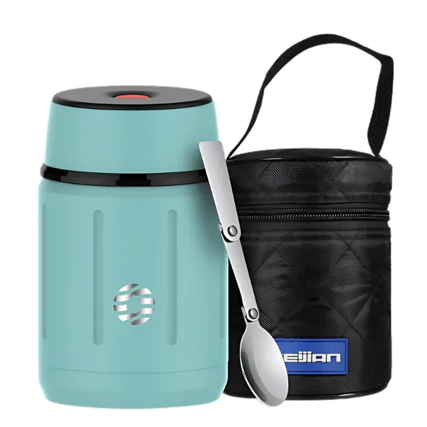 Lunch Box Isotherme Bleue